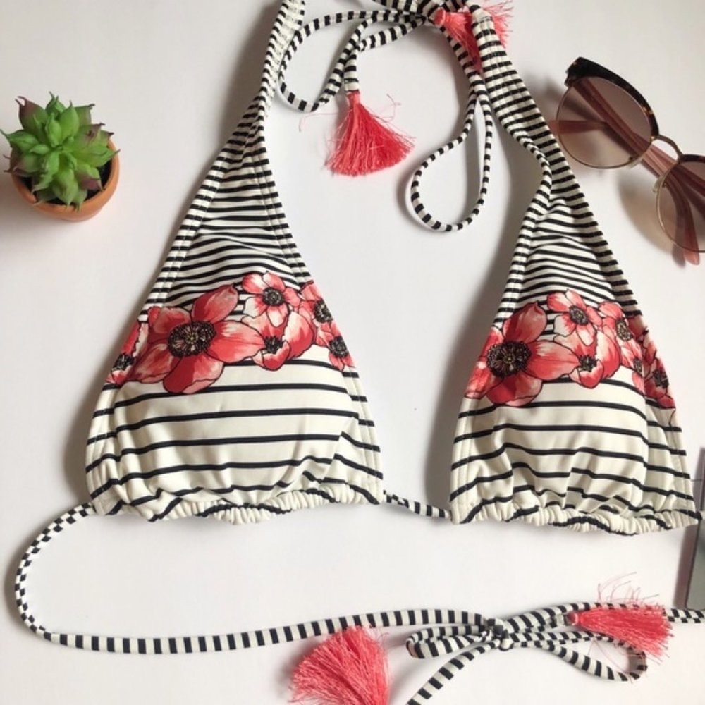 Vince Camuto String Bikini Top Swimsuit Separates